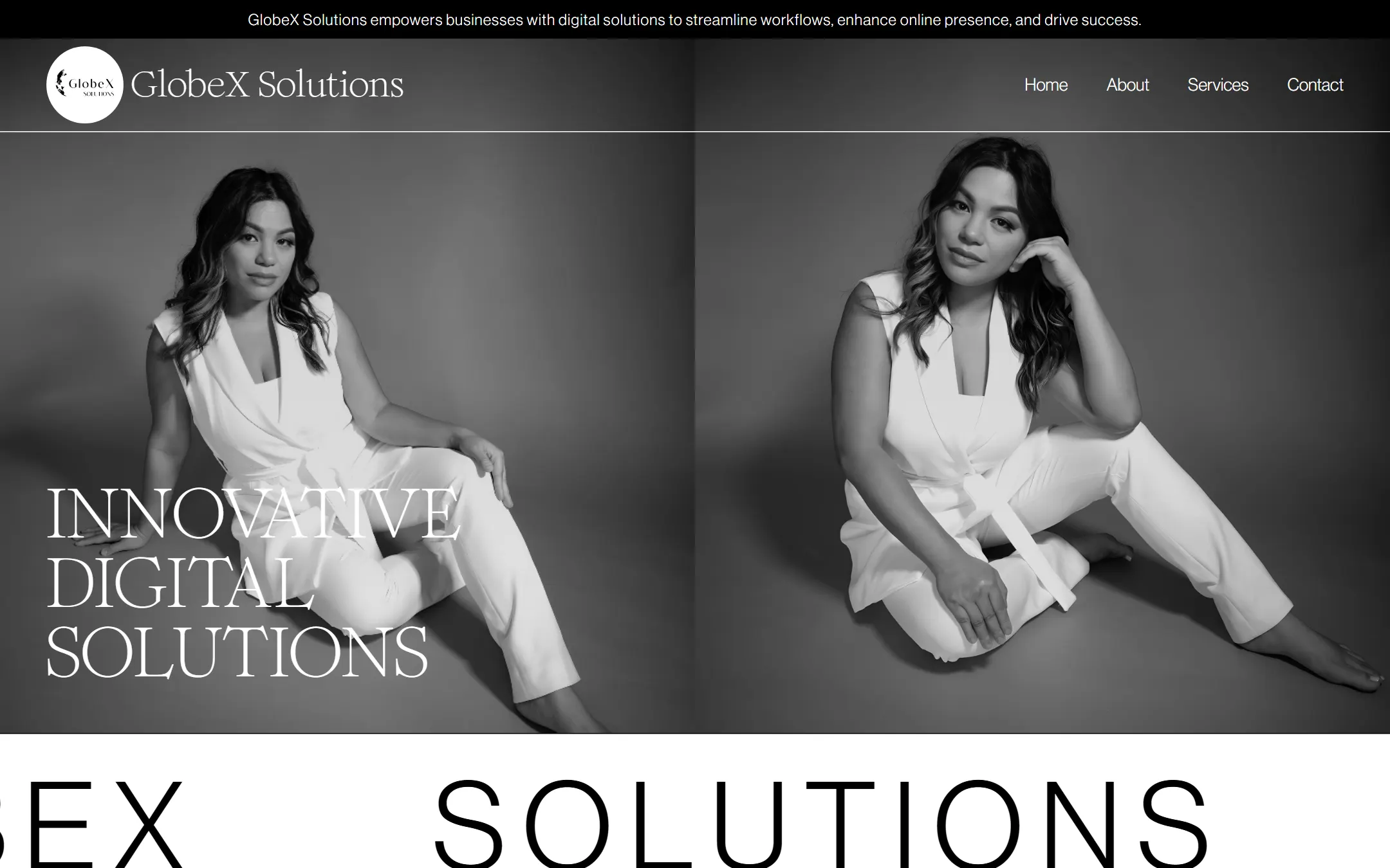 GlobeX Solutions — From referral-only to a front door that sells